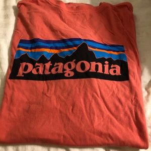 Patagonia t-shirt orange/red (xxl)